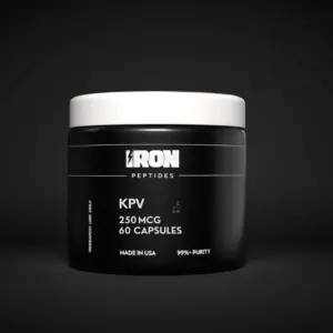 KPV peptide research capsules by Iron Peptides