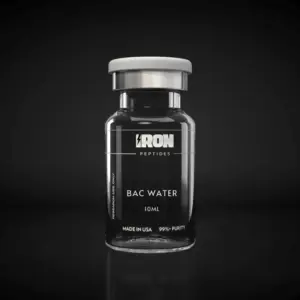 Bacteriostatic Water 10ml sterile vial by Iron Peptides