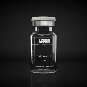 Bacteriostatic Water 3ml sterile vial by Iron Peptides