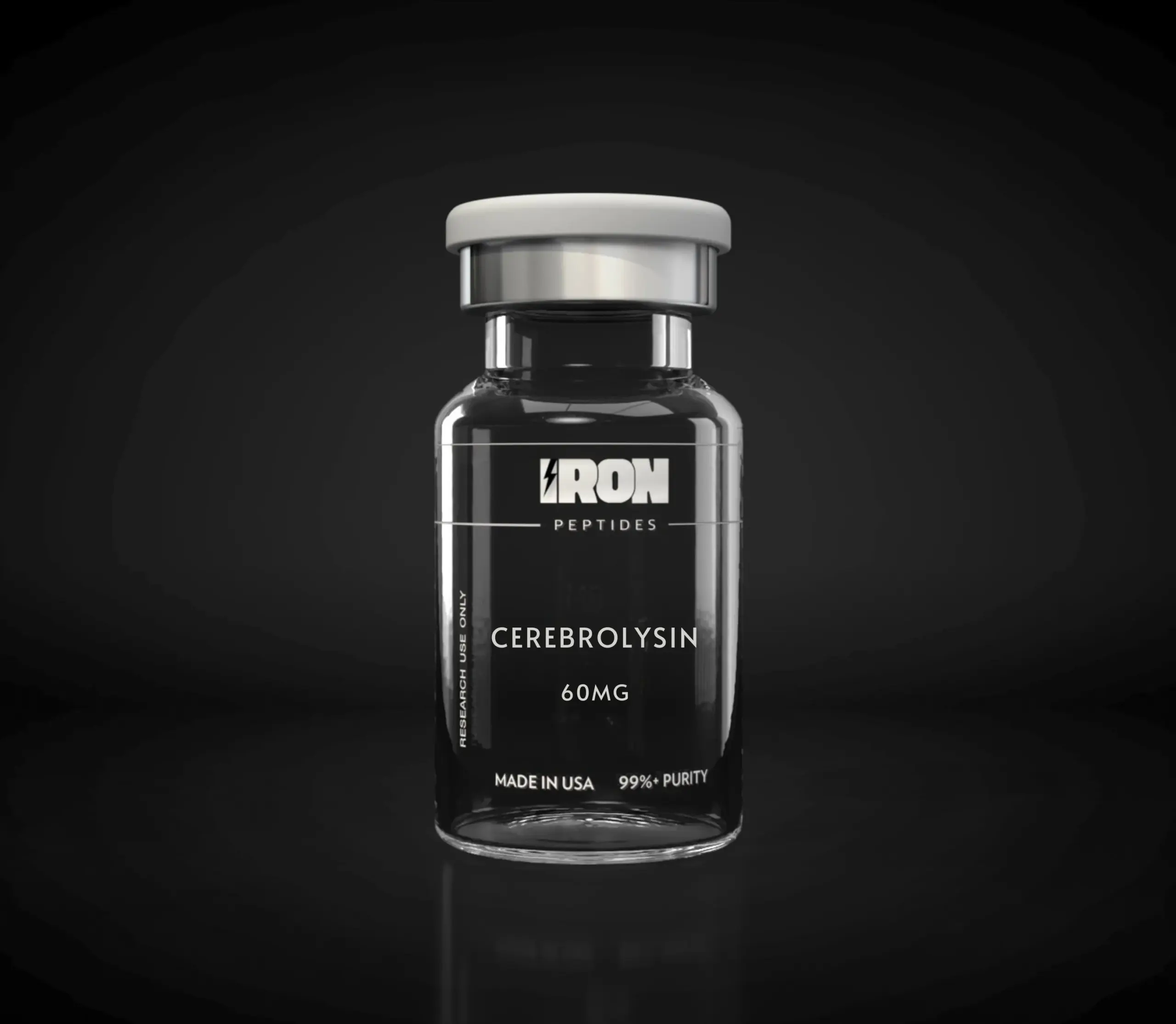 Cerebrolysin 60MG research peptide vial by Iron Peptides