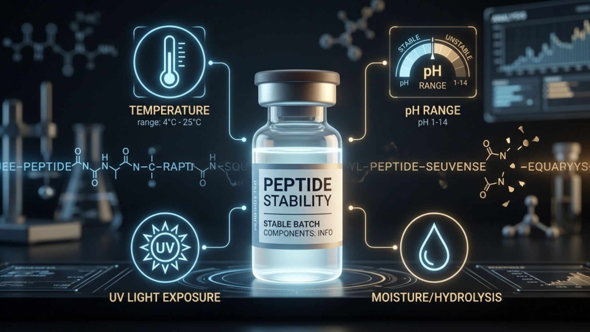 How to store lyophilized peptides and dry powder peptides safely