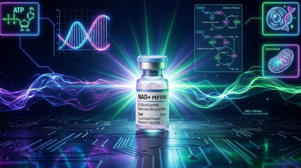 NAD+ peptide benefits for energy aging and cellular recovery